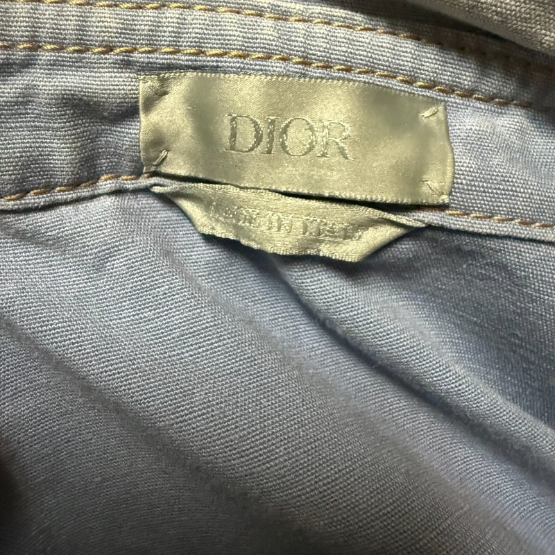 Dior MEN  牛仔 襯衫 外套 Homme DENIM SHIRTS 藍-7