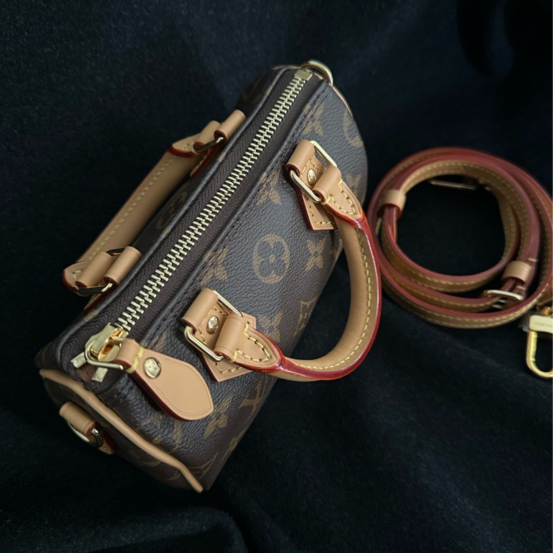 ⭐️賣場有滿額折扣⭐️全新 LV Nano Speedy M81085-3