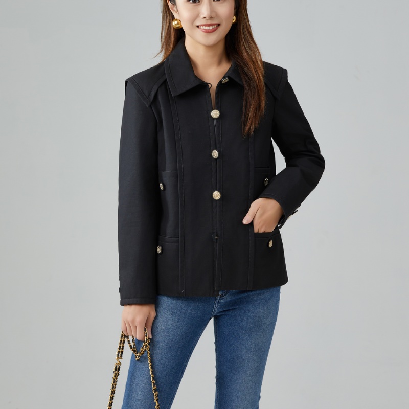 ❤️ CHANEL 經典黑金配色外套-2