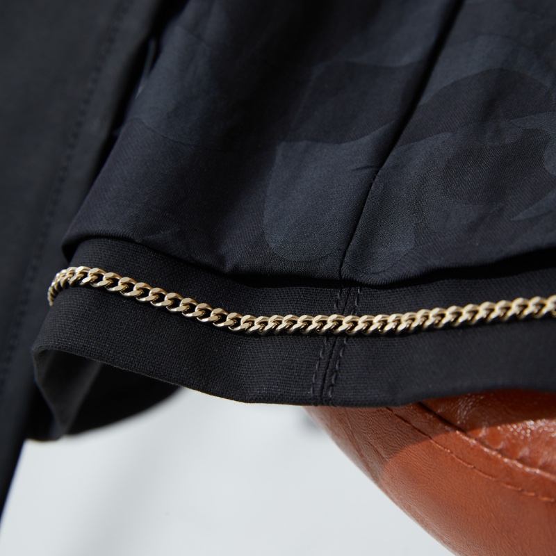 ❤️ CHANEL 經典黑金配色外套-7