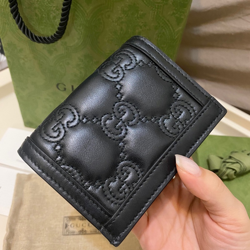 Gucci GG Matelassé card case wallet-1