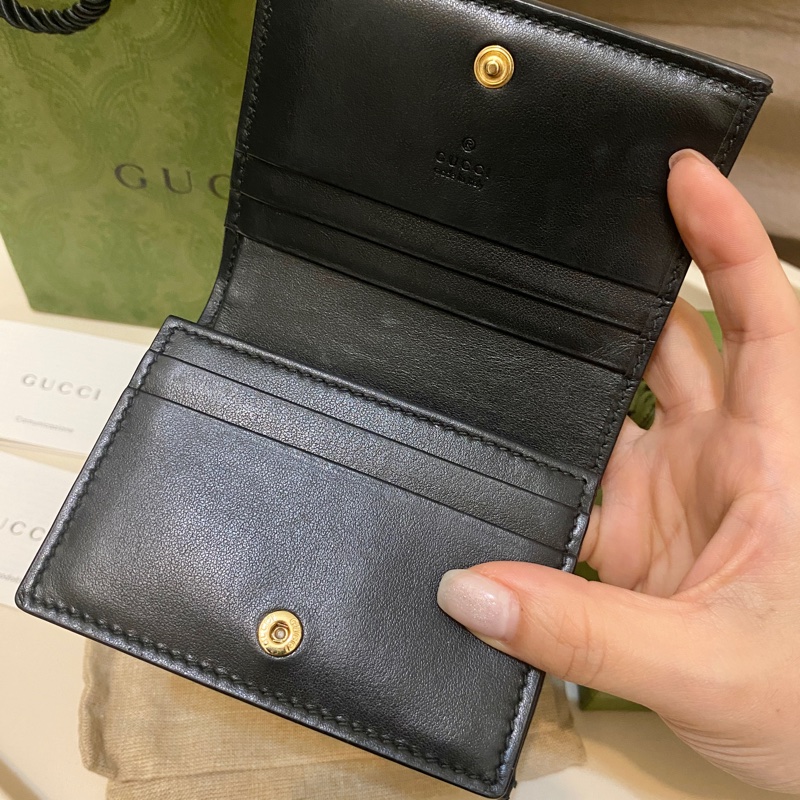 Gucci GG Matelassé card case wallet-2