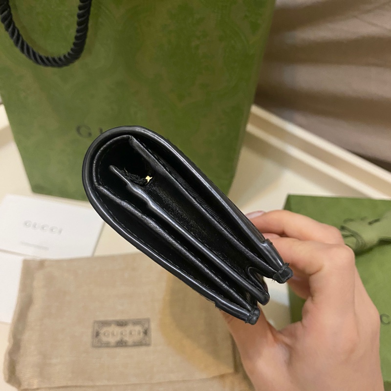 Gucci GG Matelassé card case wallet-3