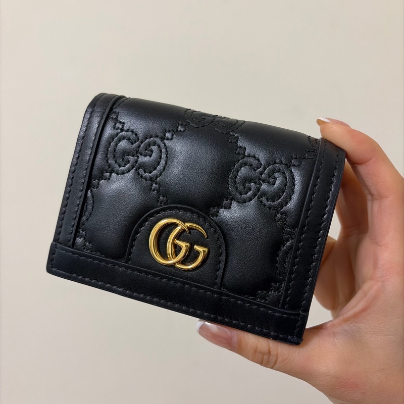 Gucci GG Matelassé card case wallet-5