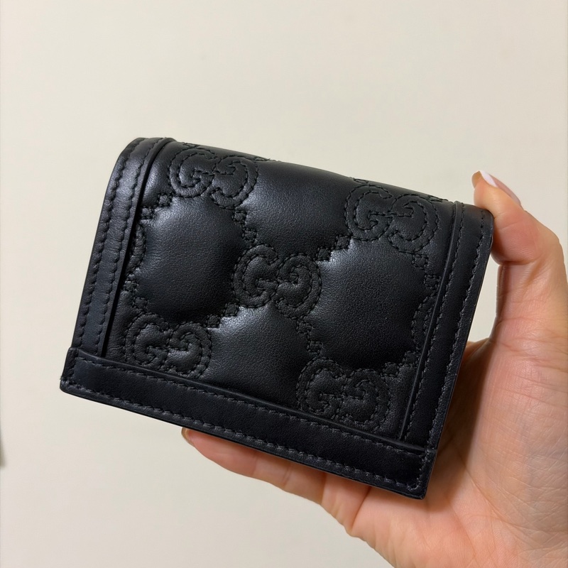 Gucci GG Matelassé card case wallet-6