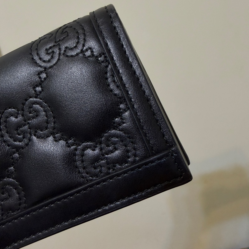 Gucci GG Matelassé card case wallet-9