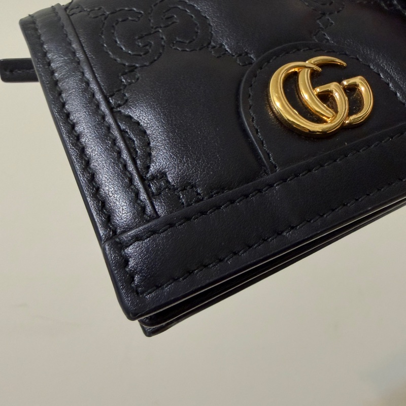 Gucci GG Matelassé card case wallet-12
