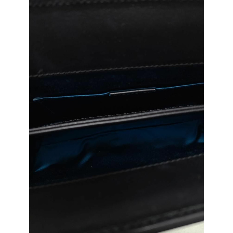 【包稅】GUCCI 黑色 Ophidia 網狀天鵝絨小號肩包-4