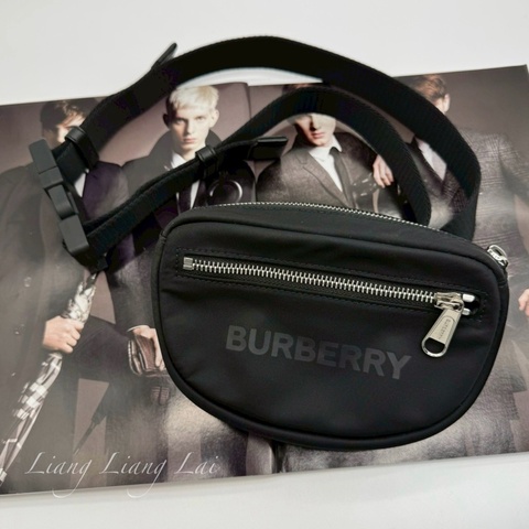 BURBERRY 巴寶莉迷你拉鍊腰包｜胸口包