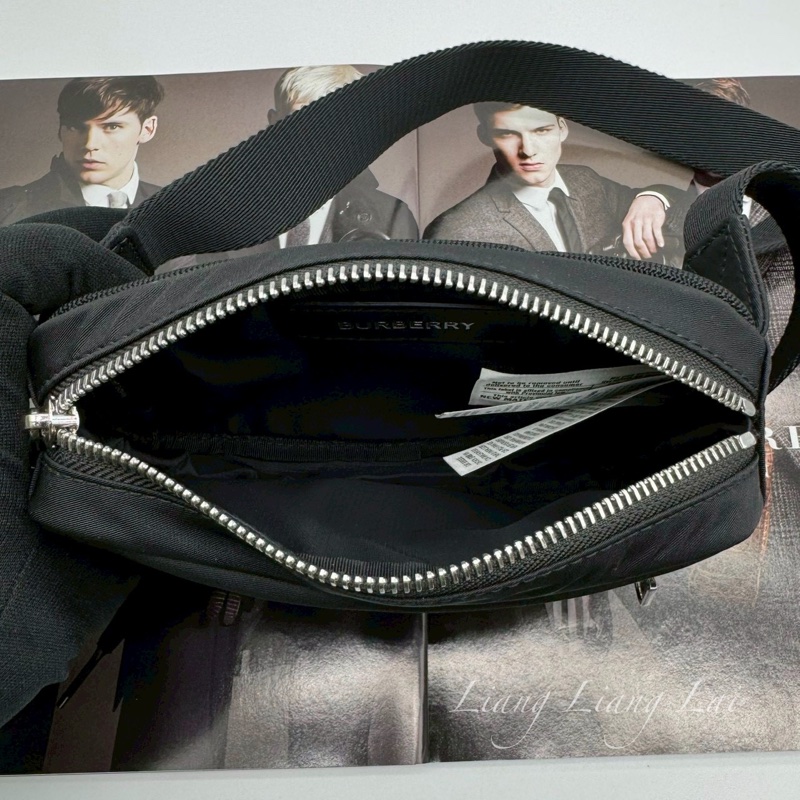 BURBERRY 巴寶莉迷你拉鍊腰包｜胸口包-4