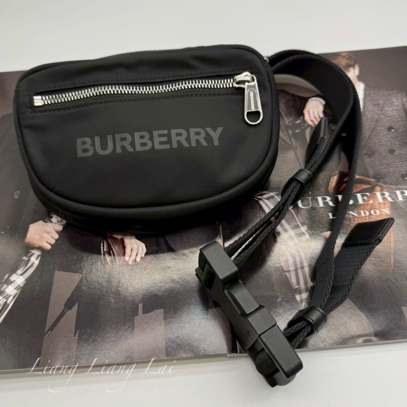 BURBERRY 巴寶莉迷你拉鍊腰包｜胸口包-10