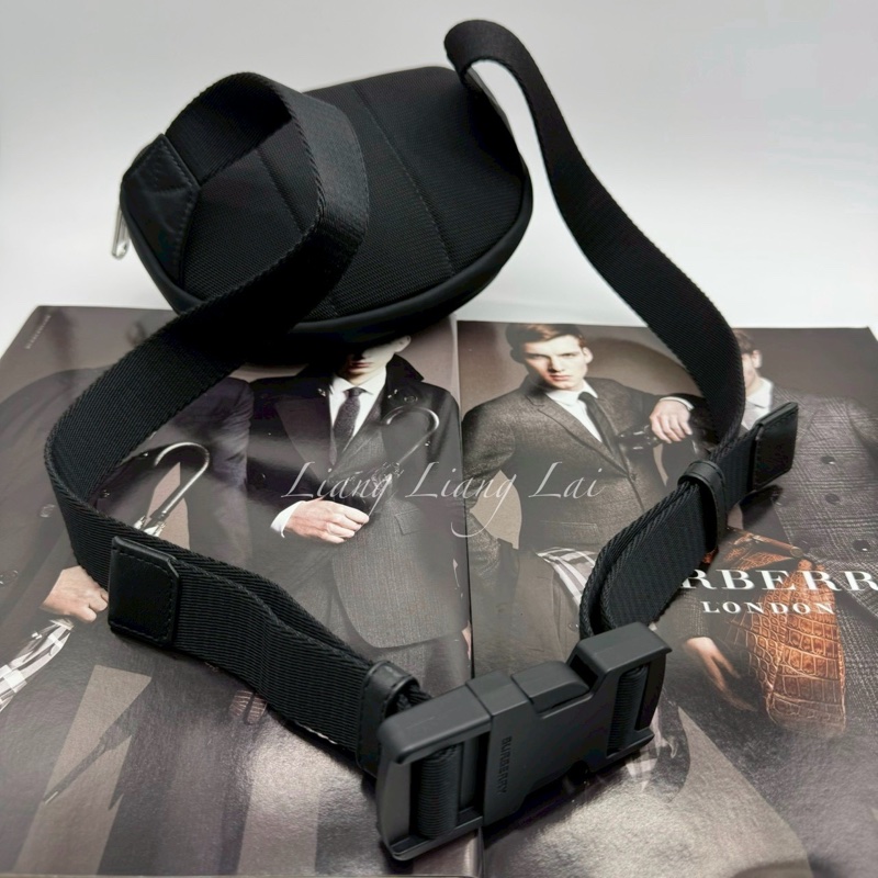 BURBERRY 巴寶莉迷你拉鍊腰包｜胸口包-11