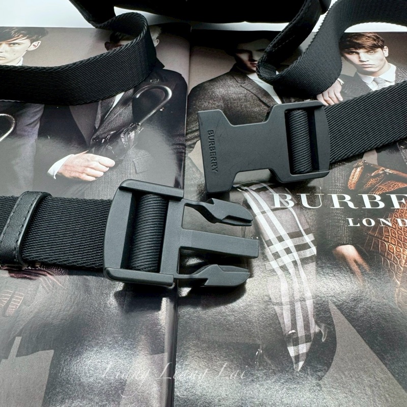 BURBERRY 巴寶莉迷你拉鍊腰包｜胸口包-13