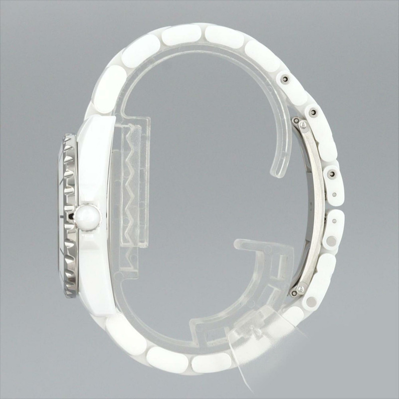 香奈兒 J12 白色幻影 33 毫米陶瓷限量版 H3442 石英錶-2