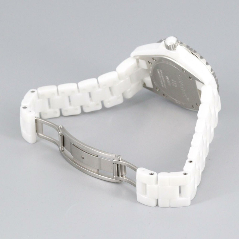 香奈兒 J12 白色幻影 33 毫米陶瓷限量版 H3442 石英錶-6