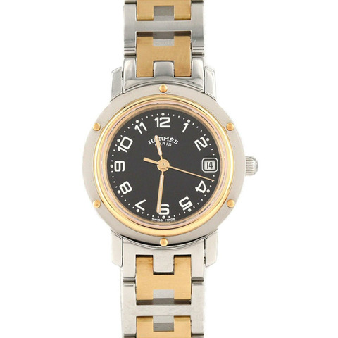 愛馬仕 Clipper 雙色 CL4.220 SSxGP 石英錶