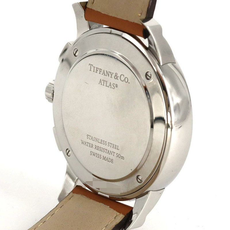 Tiffany Atlas 計時碼錶 33050534 不鏽鋼石英錶-5