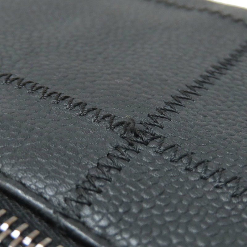 香奈兒 Chocobar 手提包，粒面小牛皮材質，銀色五金配件，女士款-9