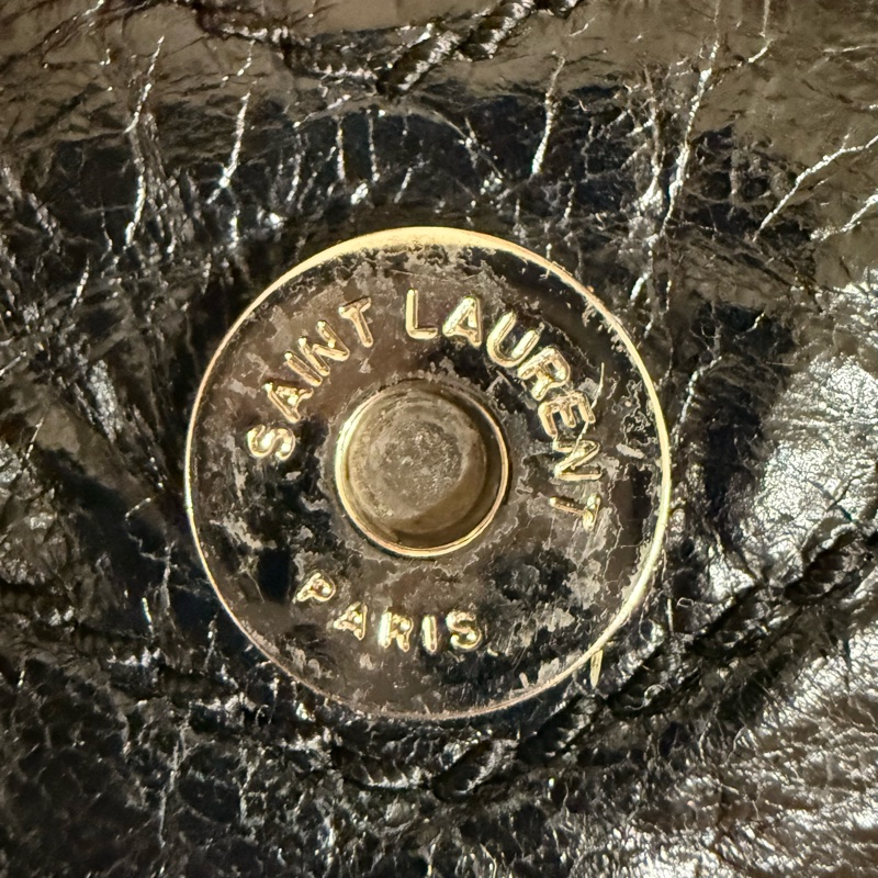 🚚趕過年前出貨🍙 Ysl Niki 中號 油蠟皮經典黑🍙 二手有使用感 誇張議價-21