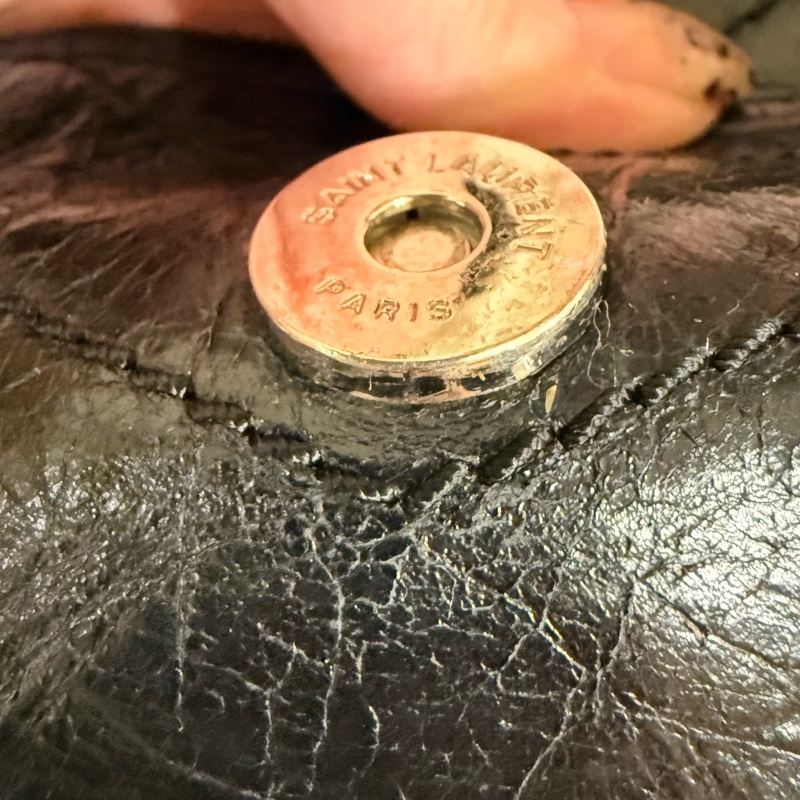 🚚趕過年前出貨🍙 Ysl Niki 中號 油蠟皮經典黑🍙 二手有使用感 誇張議價-22