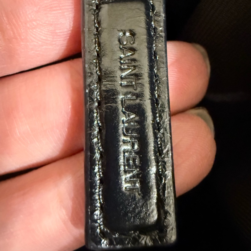 🚚趕過年前出貨🍙 Ysl Niki 中號 油蠟皮經典黑🍙 二手有使用感 誇張議價-24