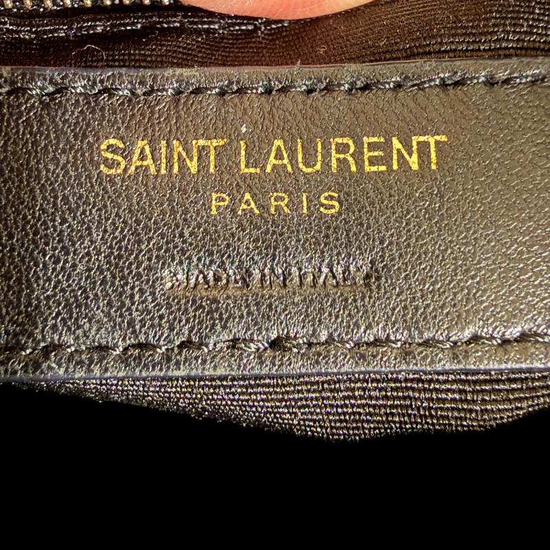 🚚趕過年前出貨🍙 Ysl Niki 中號 油蠟皮經典黑🍙 二手有使用感 誇張議價-28