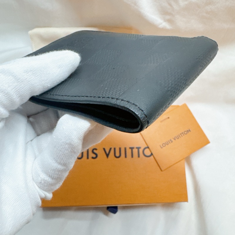 二手正品Louis Vuitton棋盤格二折皮夾N63123-15