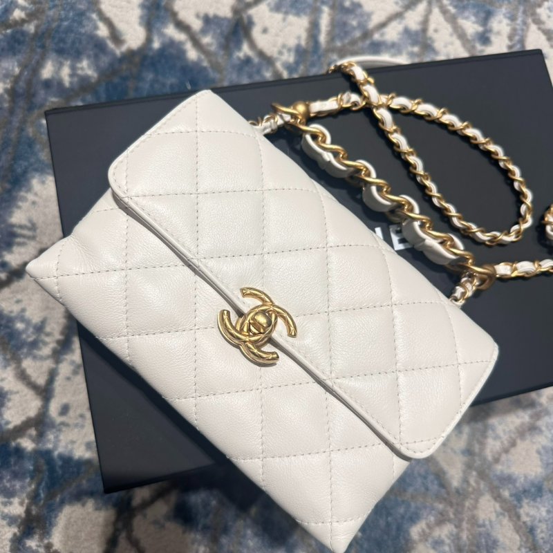 Chanel Flap Bag 香奈兒橫手柄翻蓋包-5