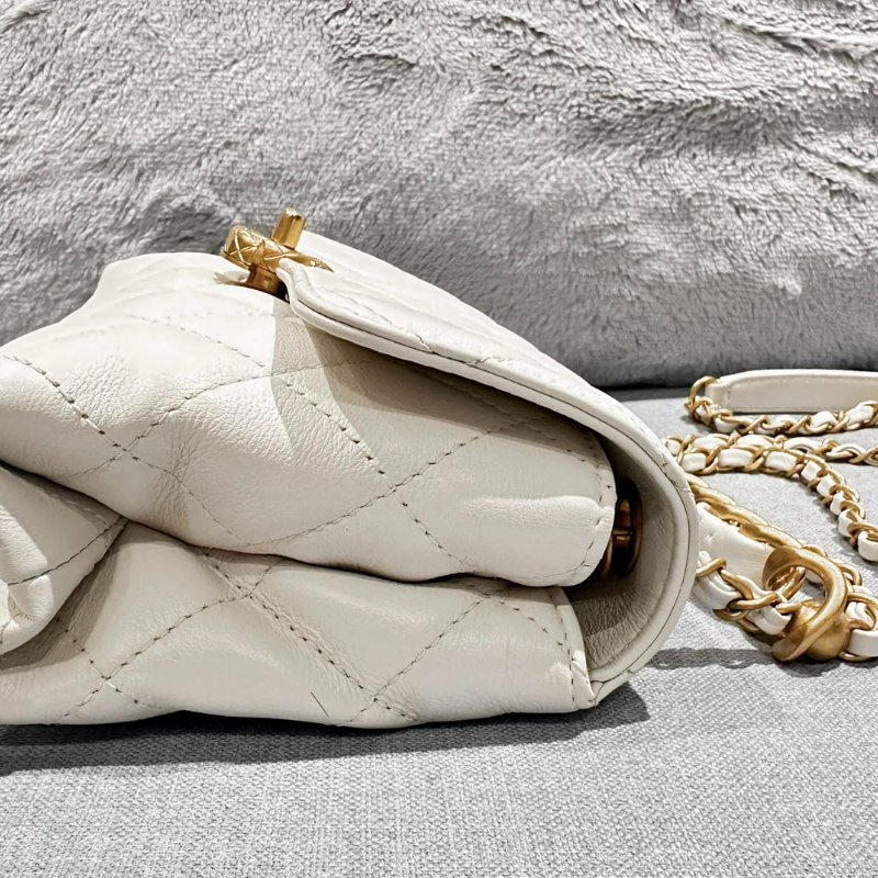 Chanel Flap Bag 香奈兒橫手柄翻蓋包-9