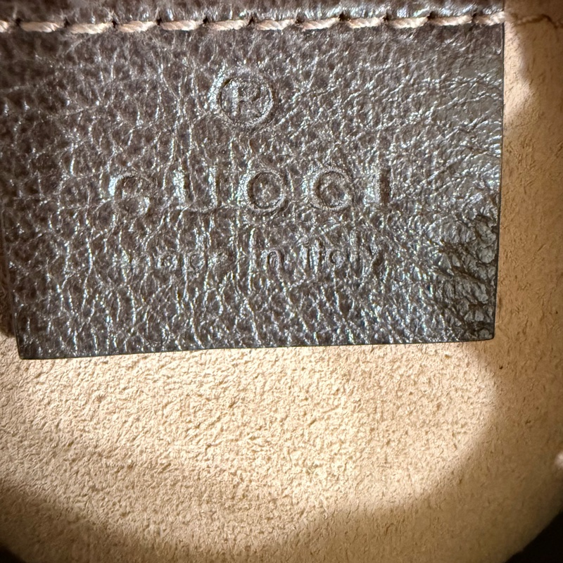 🚚趕過年前出貨🍙 GUCCI Ophidia帆布老花紅綠織帶水桶包🍙二手閒置品 誇張議價不回應-21