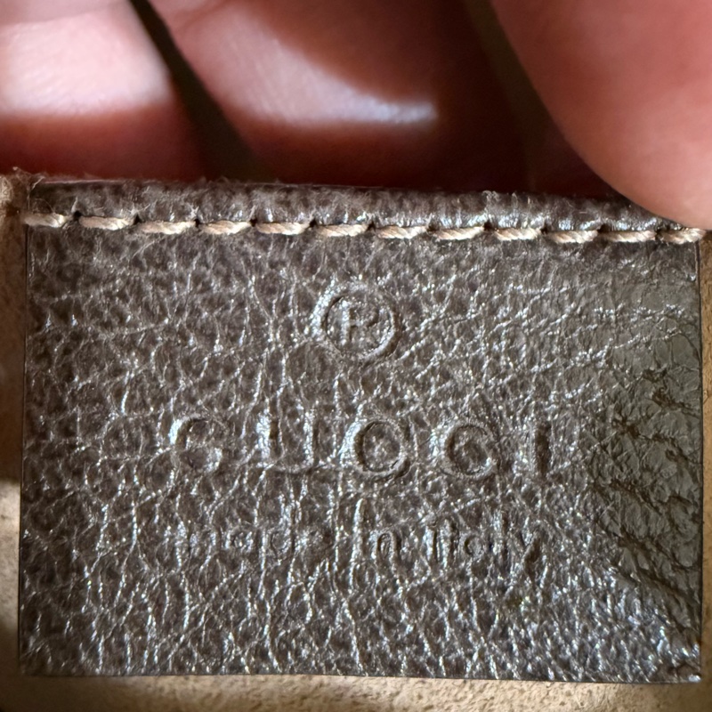 🚚趕過年前出貨🍙 GUCCI Ophidia帆布老花紅綠織帶水桶包🍙二手閒置品 誇張議價不回應-22