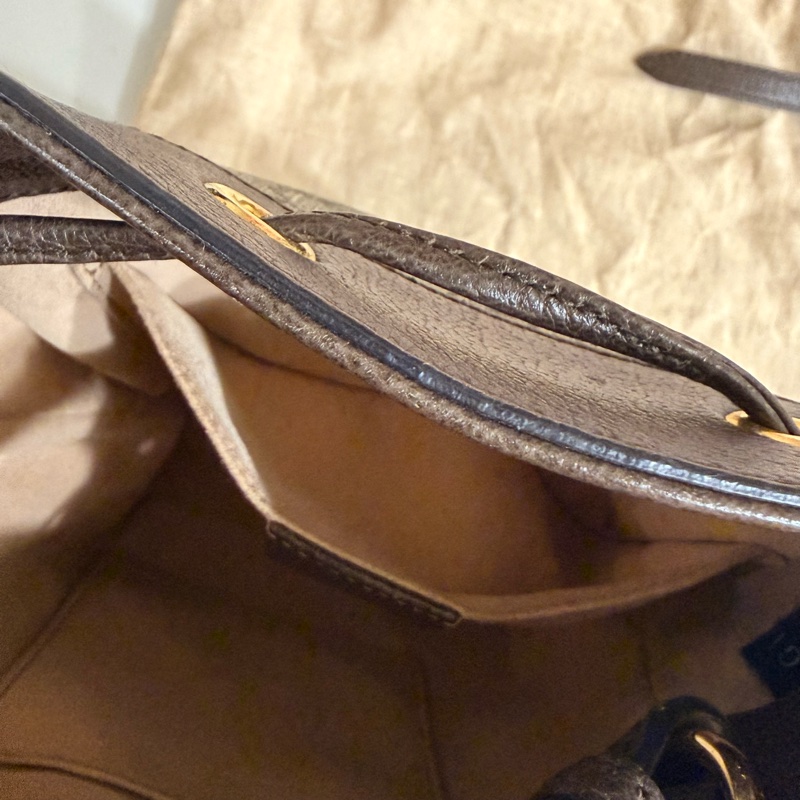 🚚趕過年前出貨🍙 GUCCI Ophidia帆布老花紅綠織帶水桶包🍙二手閒置品 誇張議價不回應-25