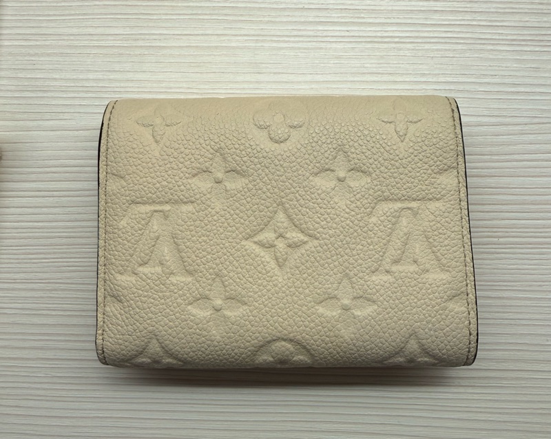 LOUIS VUITTON 路易威登Victorine金釦錢包 白色-6