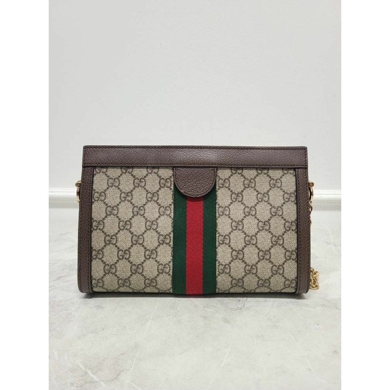 【包稅】GUCCI GG Supreme Ophidia 鏈條小號肩背包-4