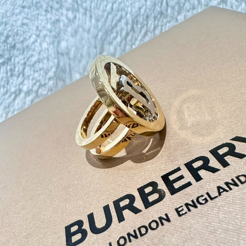 BURBERRY CIRCLE TB RING 經典TB戒指-10