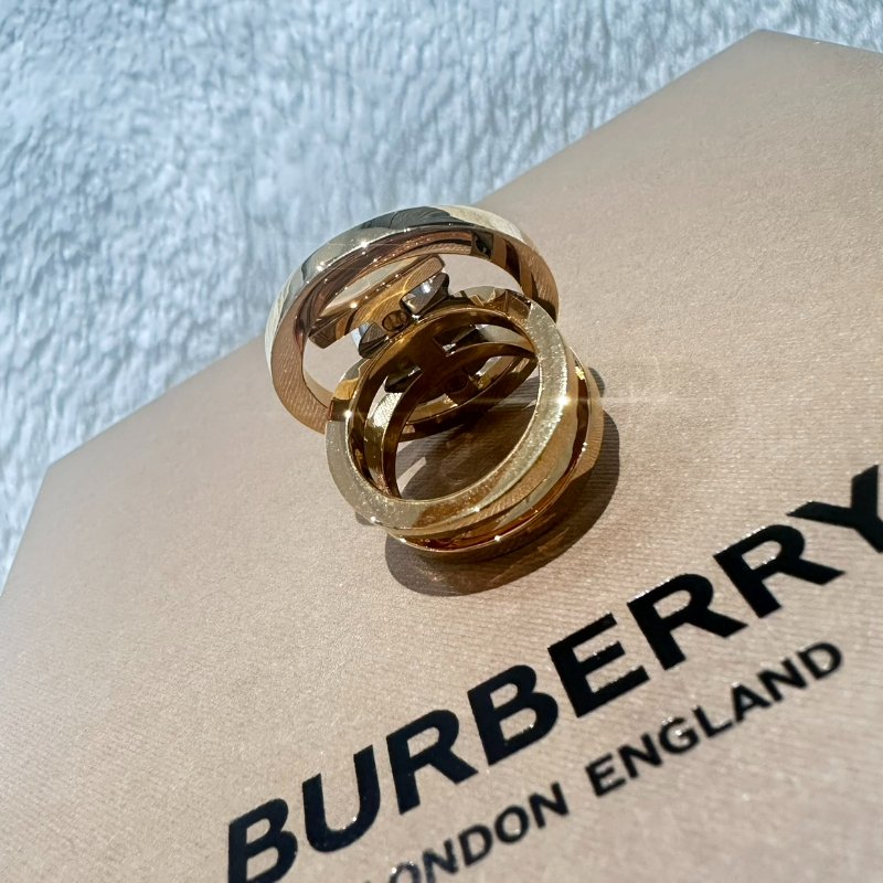 BURBERRY CIRCLE TB RING 經典TB戒指-11