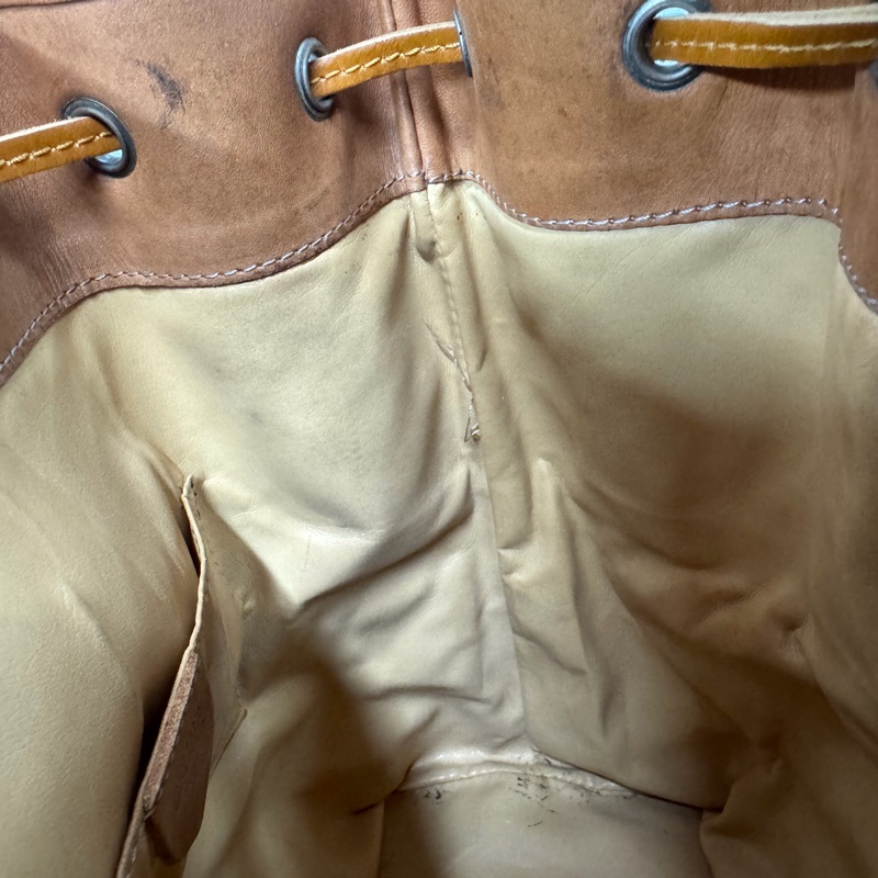 Celine 水桶包 金幣扣老花側背包 思琳-28