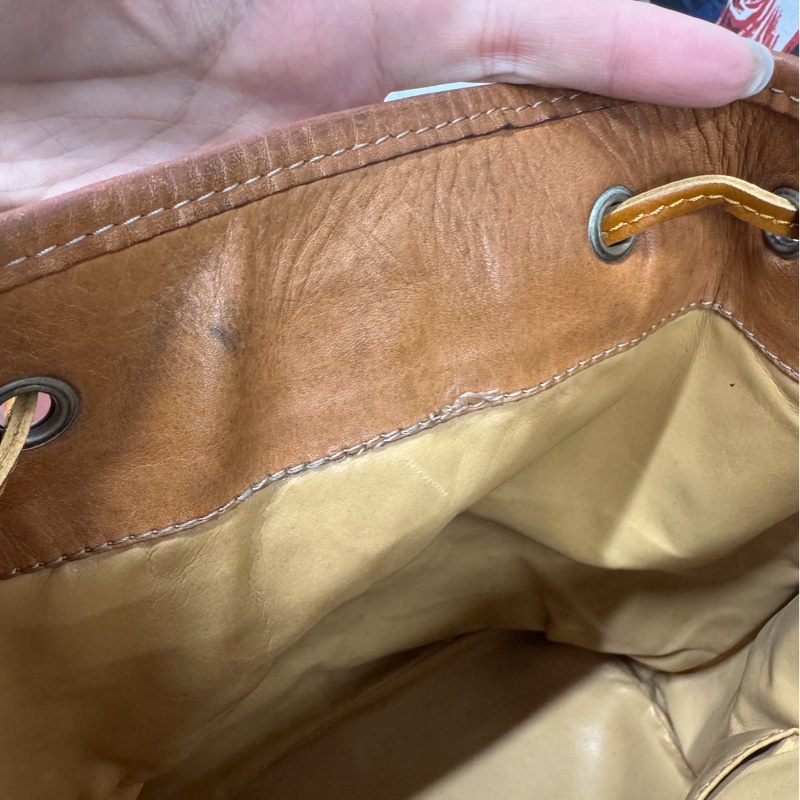 Celine 水桶包 金幣扣老花側背包 思琳-30