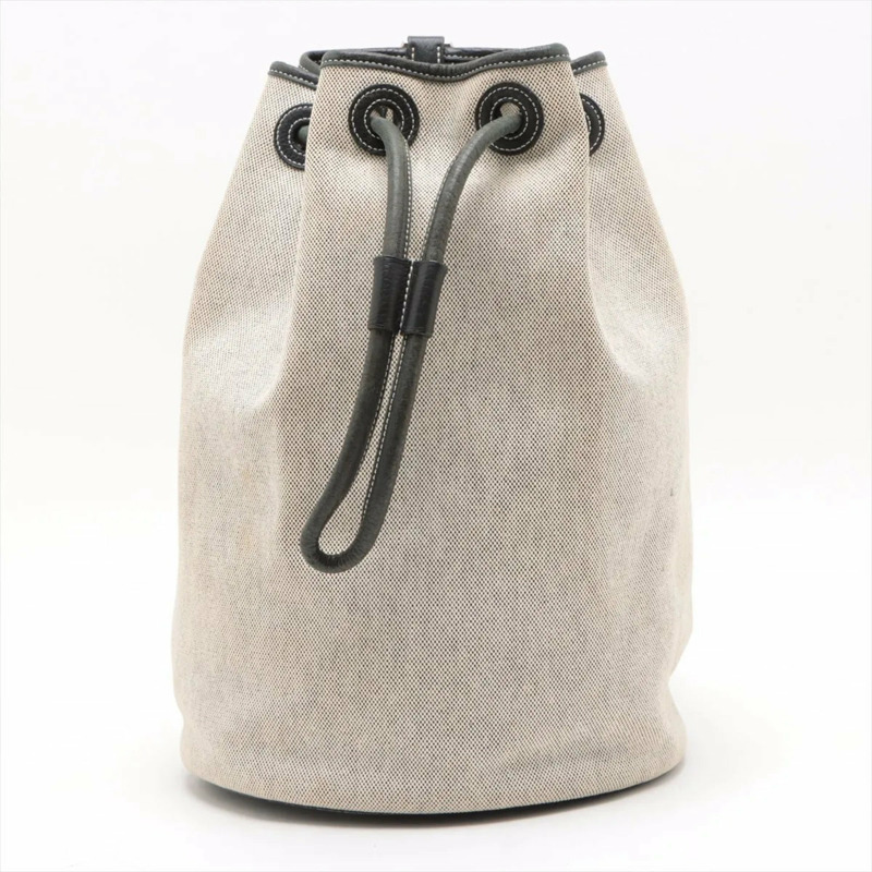 愛馬仕 Hermès Sac Marine Recife PM Toile H 女士皮革單肩包-0