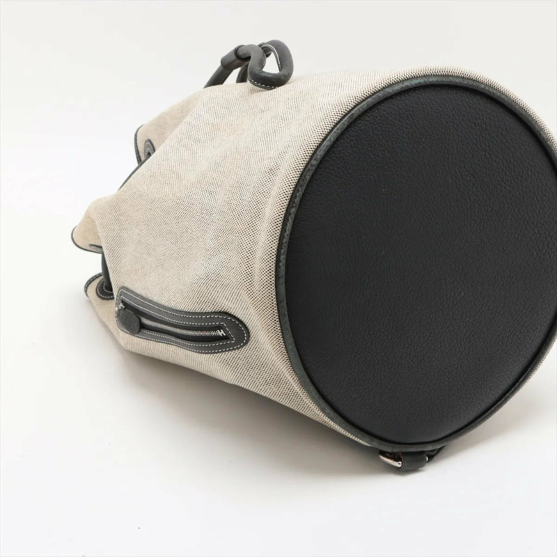 愛馬仕 Hermès Sac Marine Recife PM Toile H 女士皮革單肩包-3