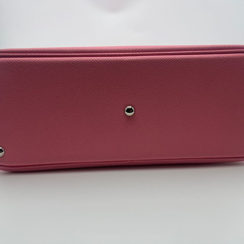 愛馬仕 Bolide 牛皮保齡球手提包-8