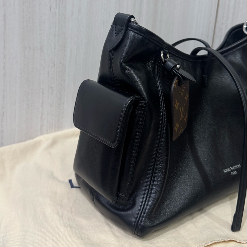 Lv carryall 黑武士全皮經典小號-2