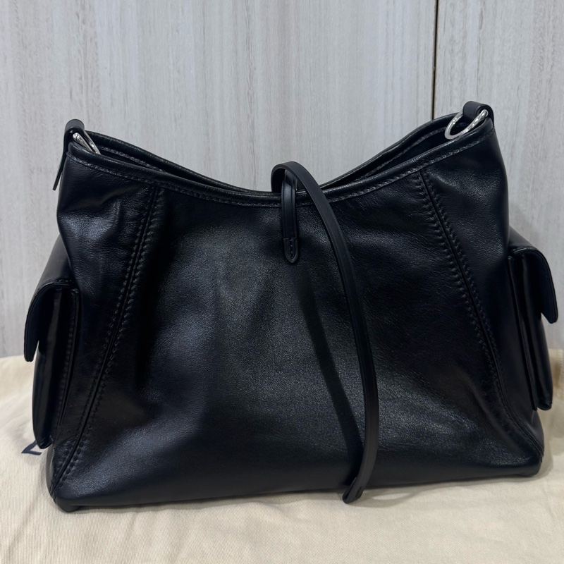 Lv carryall 黑武士全皮經典小號-3