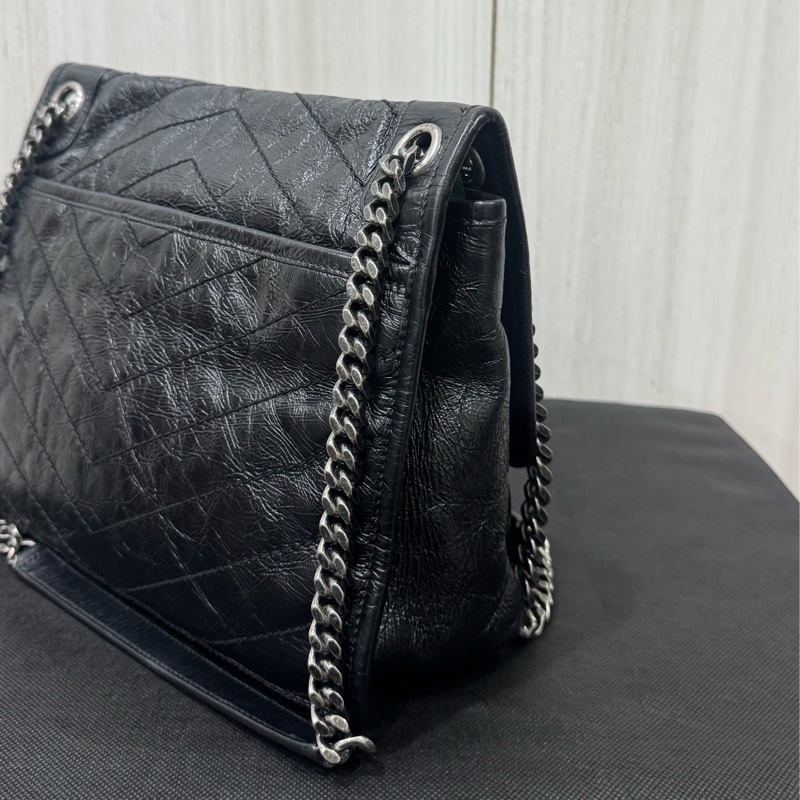 Ysl Niki經典黑色中號-3