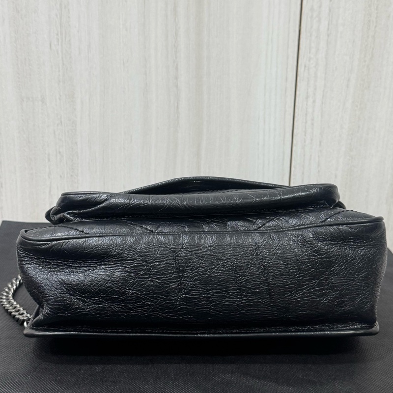Ysl Niki經典黑色中號-9