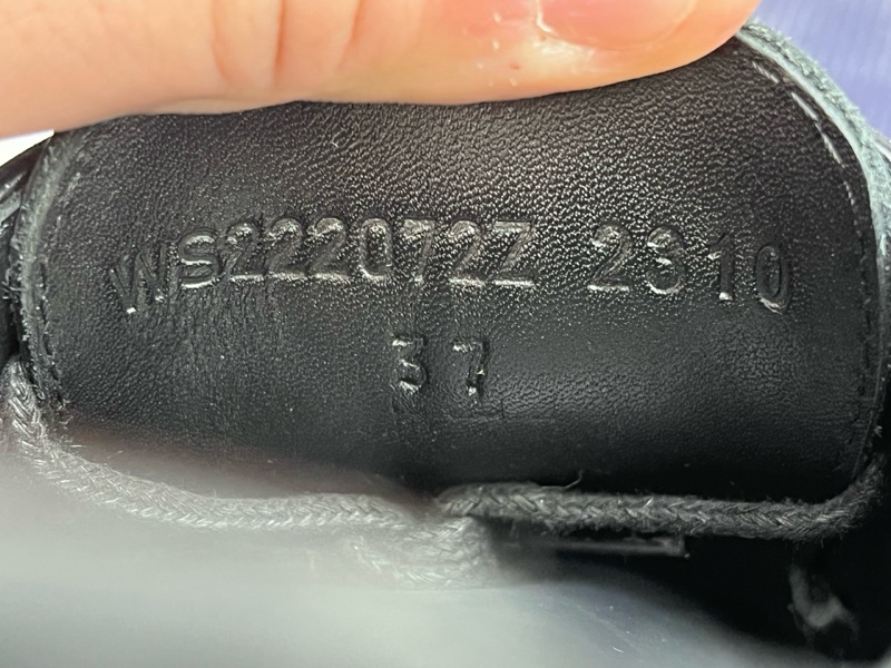 99新Hermes愛馬仕 黑色kelly扣樂福鞋 37碼 無附件-8