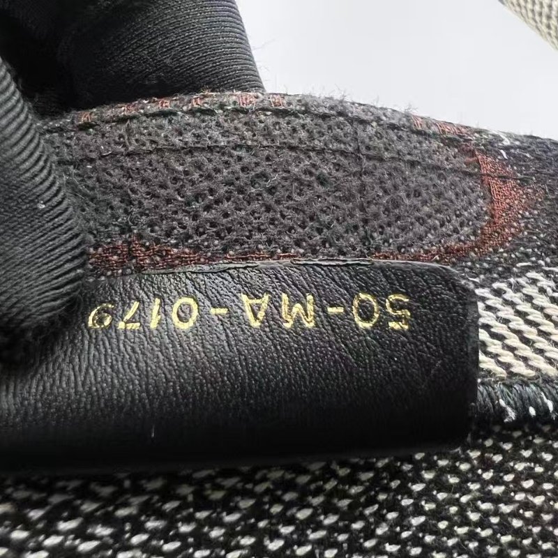 迪奧 Dior Book Tote 黑白格紋刺繡托特包-4