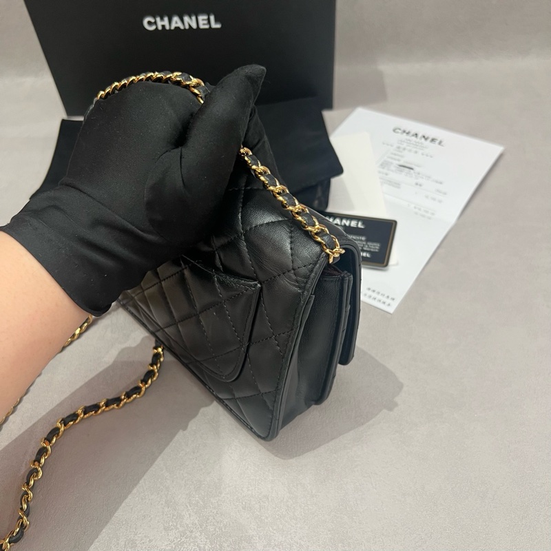 🈶購證❤️香奈兒 #經典 #woc #黑金 #發財包-17