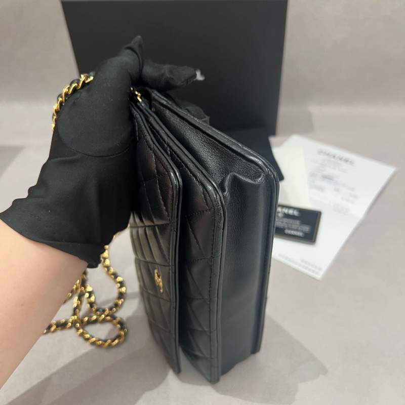 🈶購證❤️香奈兒 #經典 #woc #黑金 #發財包-24