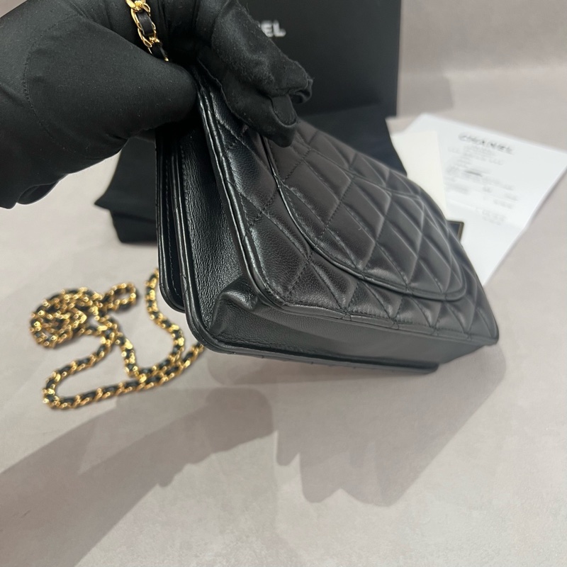 🈶購證❤️香奈兒 #經典 #woc #黑金 #發財包-25
